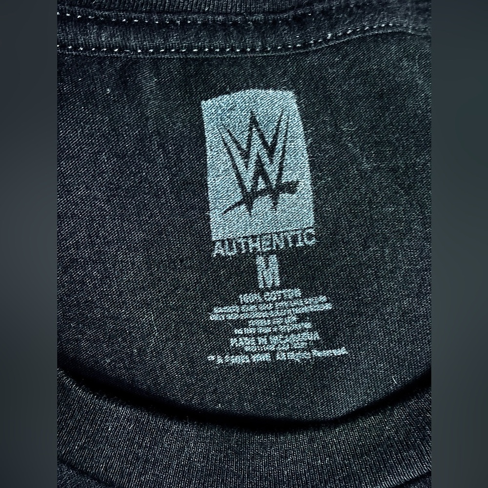 WWE Black Crew Neck The Bloodline “We The One” Shirt - Picture 5 of 7